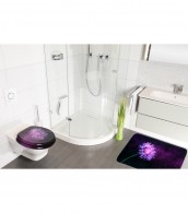 Bath Rug Purple Dust 50 x 80 cm