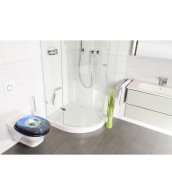 Soft Close Toilet Seat with Quick Release Soccer