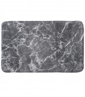 Bath Rug Marble Grey 70 x 110 cm