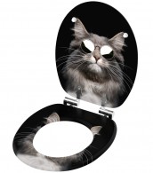 Toilet Seat Cool Cat