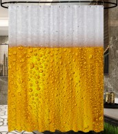 Shower Curtain Beer 180 x 200 cm