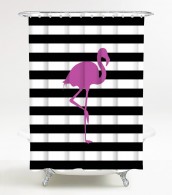 Shower Curtain Flamingo 180 x 200 cm