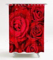 Shower Curtain Roses 180 x 200 cm