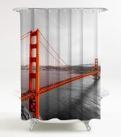 Shower Curtain San Francisco 180 x 200 cm