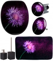 Bathroom Set Purple Dust