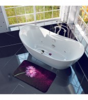 Bath Rug Purple Dust 50 x 80 cm