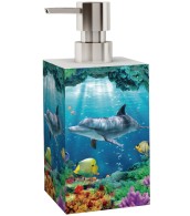 Bathroom Set Dolphin Coral