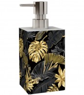Soap Dispenser Golden Leaves