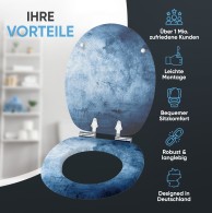 Soft Close Toilet Seat Solium