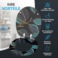 Soft Close Toilet Seat Tavira
