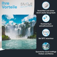 Bath Mat Waterfall 53 x 53 cm