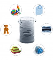 Laundry Basket Black Stones