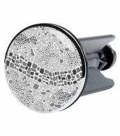 Wash Basin Plug Mosaic World Grey