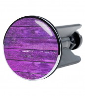 Wash Basin Plug Purple Wall