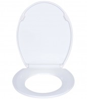 Soft Close Toilet Seat Top White