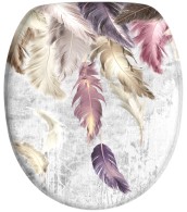 3 Piece Bathroom Set Feathers