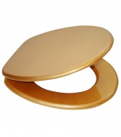 WC-Sitz Glitzer Gold