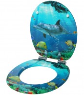 Bathroom Set Dolphin Coral