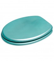 Toilet Seat Glittering Turquoise