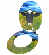 Toilet Seat Cow