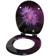 3 Piece Bathroom Set Purple Dust