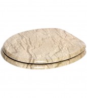 Soft Close Toilet Seat Sand Stone