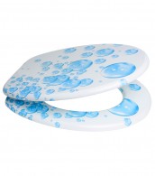 WC-Sitz Wasserblasen