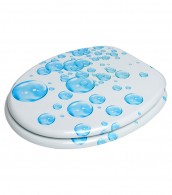 WC-Sitz Wasserblasen