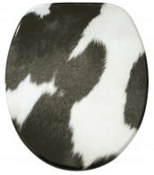 Soft Close Toilet Seat Cow Spot