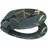 Toilet Seat Monstera