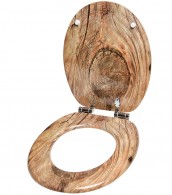 Soft Close Toilet Seat Rustic