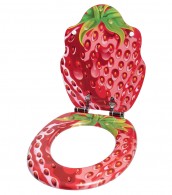 Soft Close Toilet Seat Strawberry