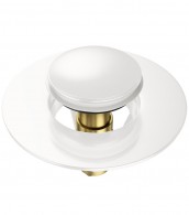 Pop-Up Wash Basin Plug White