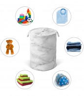 Laundry Basket Marble