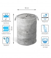 Laundry Basket Concrete