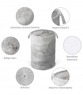 Laundry Basket Concrete